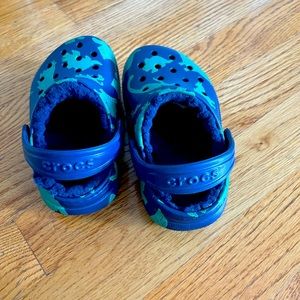 Toddler Crocs- Lined